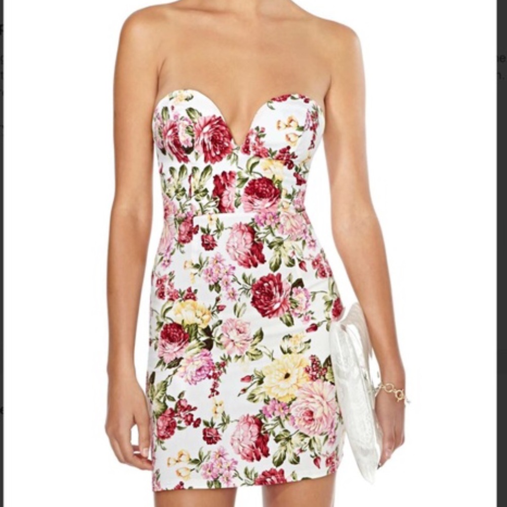 Solemio Strapless Dress